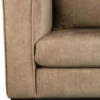 Casa Padrino Luxus Sessel Beige / Schwarz 90 x 75 x H. 66 cm - Hotel Möbel