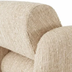 Casa Padrino Luxus Sessel Creme 100 cm - Wohnzimmer & Hotel Möbel
