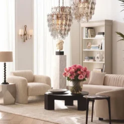 Casa Padrino Luxus Sessel Creme 100 cm - Wohnzimmer & Hotel Möbel