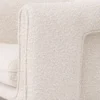 Casa Padrino Luxus Sessel Creme 81 x 77 x H. 68 cm - Wohnzimmer Sessel - Hotel Sessel - Wohnzimmer Möbel - Luxus Möbel - Wohnzimmer Einrichtung - Luxus Einrichtung - Möbel Luxus
