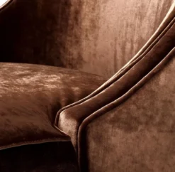 Casa Padrino Luxus Sessel Ägäisches Orange / Schwarz 70 x 88 x H. 85 cm - Hotel Möbel