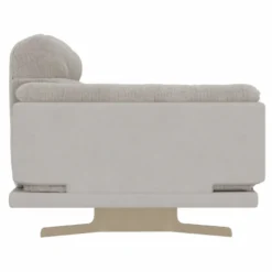 Casa Padrino Luxus Sessel Grau / Messing 130 x 103 x H. 80 cm - Luxus Möbel