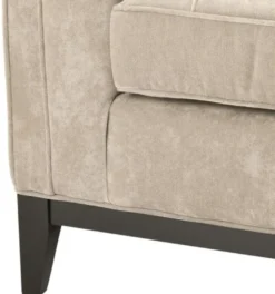 Casa Padrino Luxus Sessel Greige 94 x 82 x H. 77 cm - Hotel Kollektion