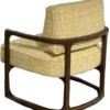 Casa Padrino Luxus Sessel Grün / Dunkelbraun 80 x 73 x H. 60 cm - Wohnzimmer Sessel - Hotel Sessel - Wohnzimmer Möbel - Hotel Möbel - Luxus Möbel - Luxus Einrichtung