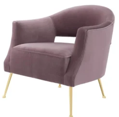 Casa Padrino Luxus Sessel Lila 71 x 75,5 x H. 74,5 cm - Hotel Möbel