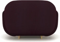 Casa Padrino Luxus Sessel Lila / Beige 105 x 105 x H. 70 cm - Wohnzimmer Sessel - Hotel Sessel - Wohnzimmer Möbel - Hotel Möbel - Luxus Möbel - Luxus Einrichtung