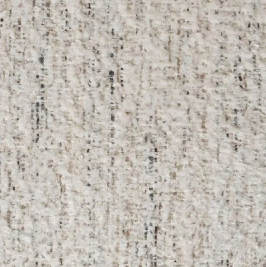 Casa Padrino Luxus Sessel mit Kissen Cremeweiß / Schwarz 126 cm