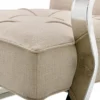 Casa Padrino Luxus Sessel Naturfarbig 72 x 80 x H. 64 cm - Designer Möbel