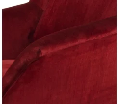Casa Padrino Luxus Sessel Rot 88 x 80 x H. 91 cm - Designer Club Möbel