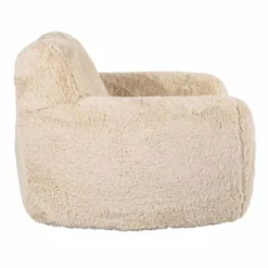 Casa Padrino Luxus Sessel Sandfarben 126 cm - Wohnzimmer & Hotel Möbel