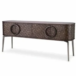 Casa Padrino Luxus Sideboard Braun / Bronze 180 cm - Wohnzimmer & Hotel Möbel