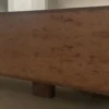 Casa Padrino Luxus Sideboard mit 3 Türen Naturfarben / Braun 230 cm