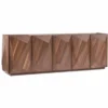 Casa Padrino Luxus Sideboard mit 5 Türen Braun 237 cm - Luxus Möbel