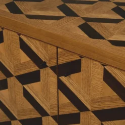 Casa Padrino Luxus Sideboard mit 4 Türen Braun 180 cm - Luxus Hotel Möbel