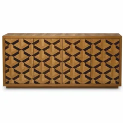Casa Padrino Luxus Sideboard mit 4 Türen Braun 180 cm - Luxus Hotel Möbel