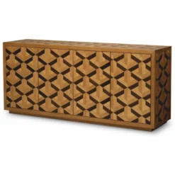 Casa Padrino Luxus Sideboard mit 4 Türen Braun 180 cm - Luxus Hotel Möbel