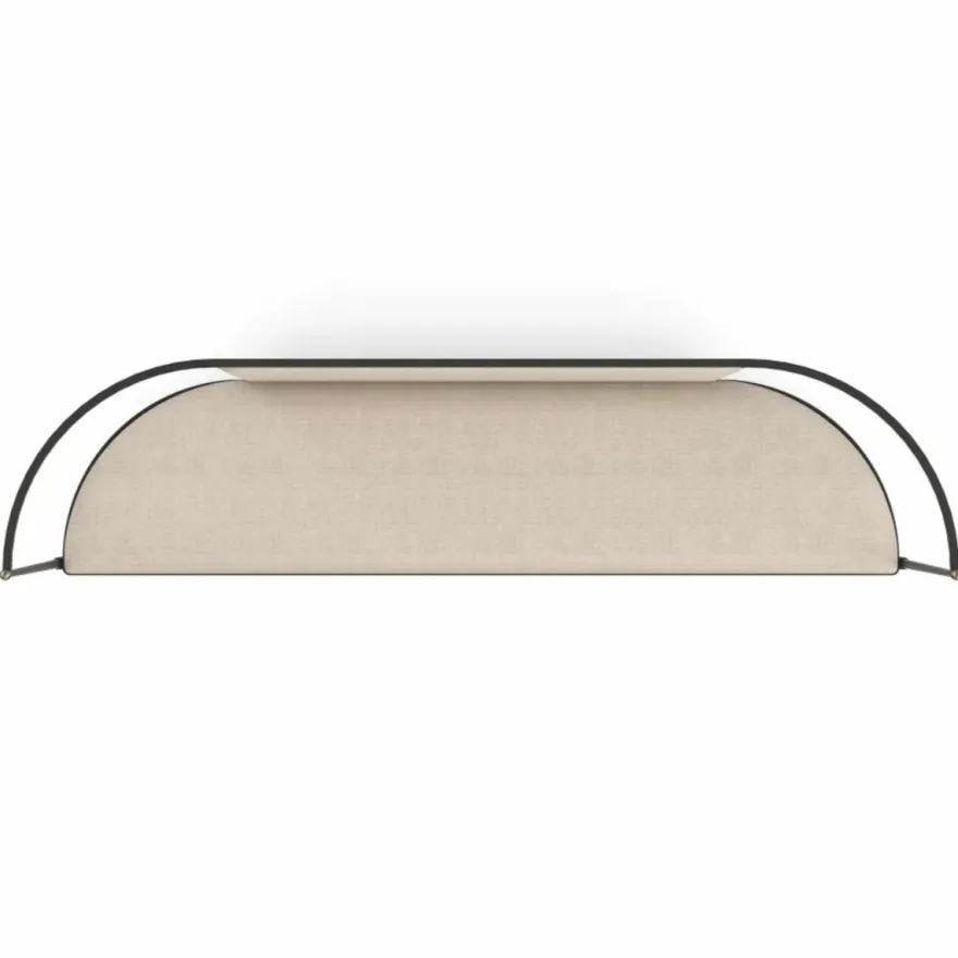 Casa Padrino Luxus Sitzbank Beige / Bronze / Gold 170 cm - Wohnzimmer & Hotel Möbel