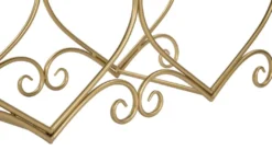 Casa Padrino Luxus Sitzbank Rosa / Gold 105 cm - Wohnzimmer & Schlafzimmer Möbel