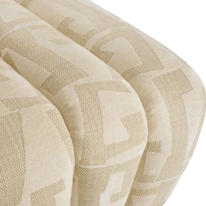 Casa Padrino Luxus Sitzbank Sandfarben 144 cm - Schlafzimmer & Hotel Möbel