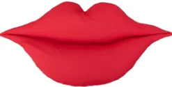 Casa Padrino Luxus Sitzsack Mund Rot 180 cm - Schwimmender Pool Sitzsack