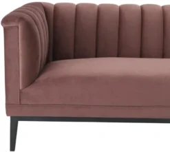 Casa Padrino Luxus Sofa Altrosa 230 x 86 x H. 75 cm - Wohnzimmermöbel