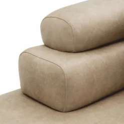 Casa Padrino Luxus Sofa Beige / Schwarz 399 cm - Luxus Hotel Möbel