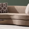 Casa Padrino Luxus Sofa Braun / Schwarz 250 x 106 x H. 72 cm - Wohnzimmer Sofa - Hotel Sofa - Wohnzimmer Möbel - Wohnzimmer Einrichtung - Hotel Möbel - Luxus Möbel - Luxus Einrichtung