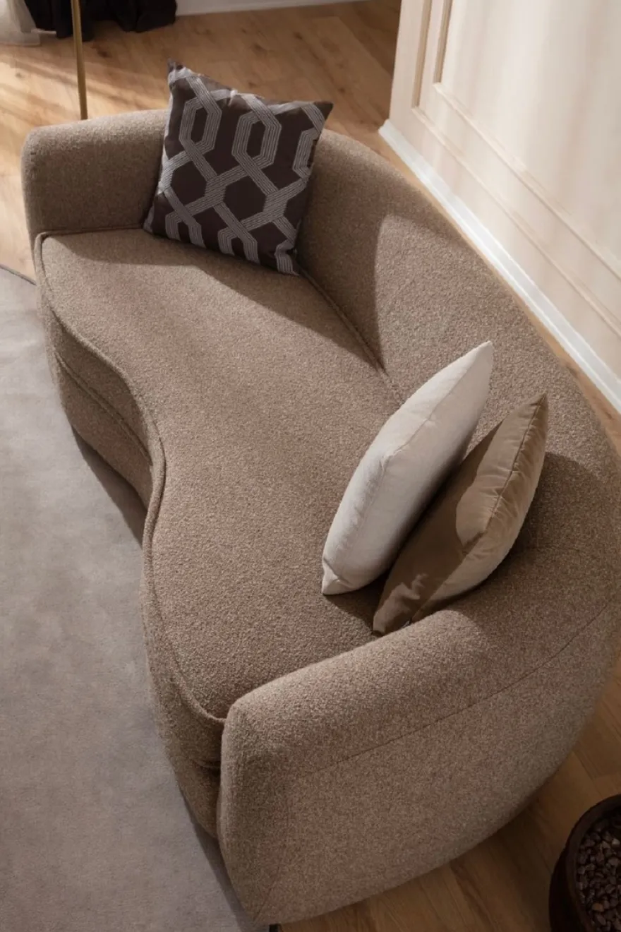 Casa Padrino Luxus Sofa Braun / Schwarz 250 x 106 x H. 72 cm - Wohnzimmer Sofa - Hotel Sofa - Wohnzimmer Möbel - Wohnzimmer Einrichtung - Hotel Möbel - Luxus Möbel - Luxus Einrichtung