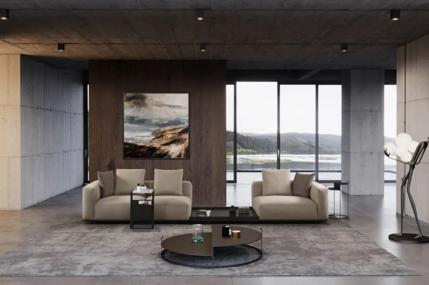 Casa Padrino Luxus Sofa Grau / Schwarz 400 x 100 x H. 67 cm - Wohnzimmer Sofa - Hotel Sofa - Wohnzimmer Möbel - Wohnzimmer Einrichtung - Hotel Möbel - Luxus Möbel - Luxus Einrichtung