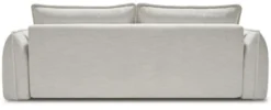 Casa Padrino Luxus Sofa Grau 253 x 120 x H. 74 cm - Wohnzimmer Sofa mit Schlaffunktion - Wohnzimmer Möbel - Luxus Möbel - Luxus Interior