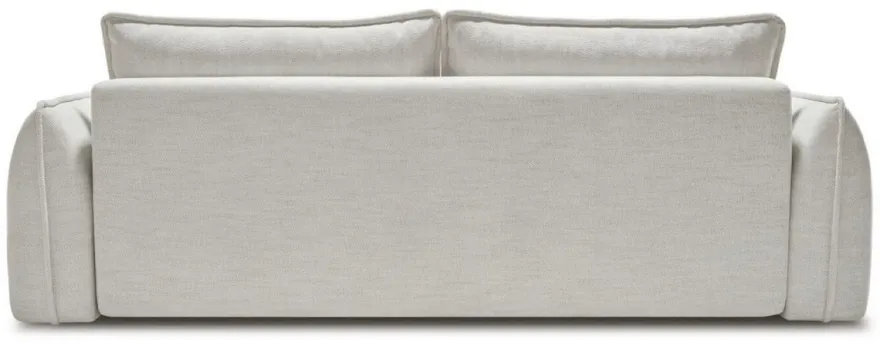 Casa Padrino Luxus Sofa Grau 253 x 120 x H. 74 cm - Wohnzimmer Sofa mit Schlaffunktion - Wohnzimmer Möbel - Luxus Möbel - Luxus Interior