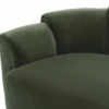 Casa Padrino Luxus Sofa Grün / Schwarz 194 cm - Hotel & Wohnzimmer Möbel