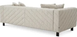 Casa Padrino Luxus Sofa Hellgrau 230 cm - Wohnzimmer & Hotel Möbel