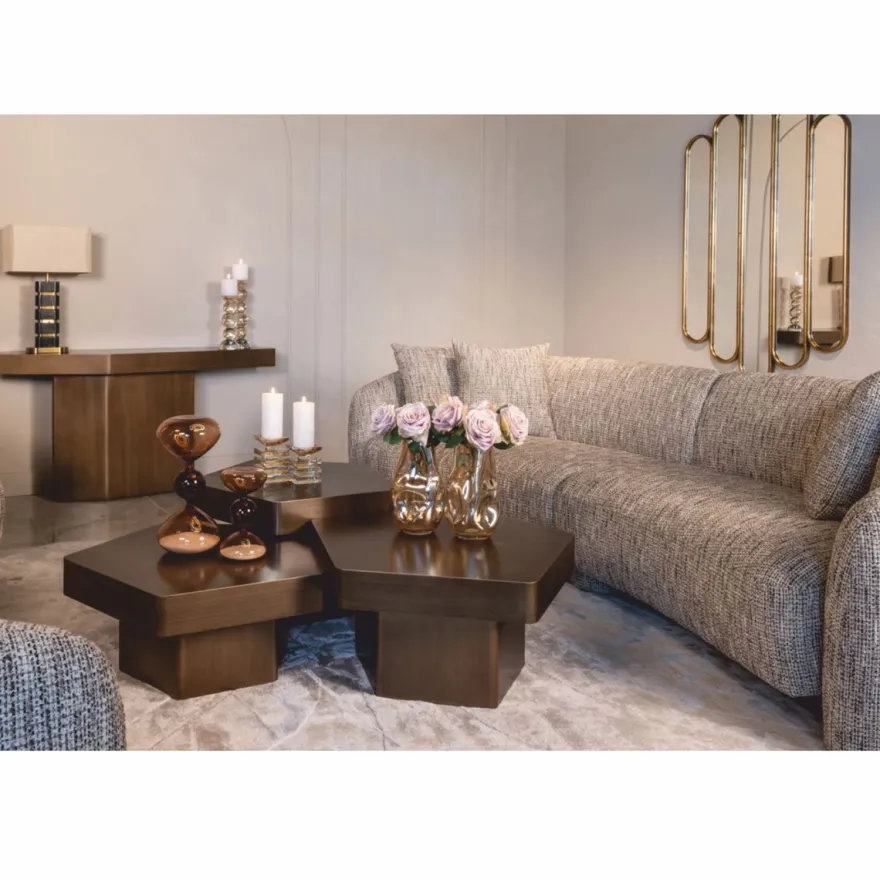 Casa Padrino Luxus Sofa Naturfarben 285 cm - Wohnzimmer & Hotel Möbel