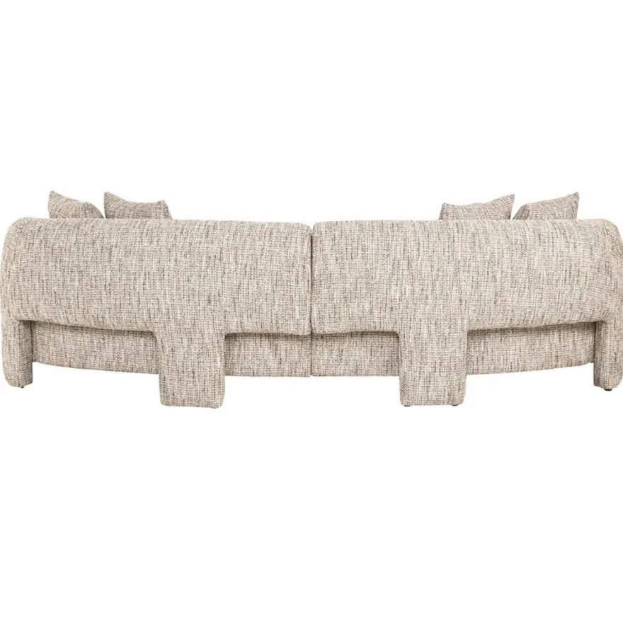 Casa Padrino Luxus Sofa Naturfarben 285 cm - Wohnzimmer & Hotel Möbel