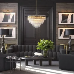 Casa Padrino Luxus Sofa Schwarz 300 x 100 x H. 78,5 cm - Leicht gebogenes Wohnzimmer Sofa - Hotel Sofa - Luxus Qualität