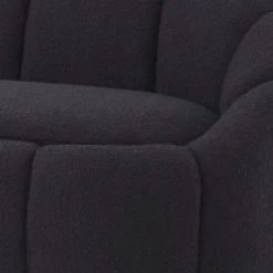 Casa Padrino Luxus Sofa Schwarz / Messingfarben 230 x 80 x H. 71 cm - Wohnzimmer & Hotel Sofa - Wohnzimmer & Hotel Möbel - Luxus Qualität