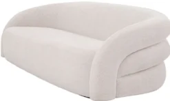 Casa Padrino Luxus Sofa Weiß / Schwarz 220 x 92 x H. 65 cm - Wohnzimmer Sofa - Hotel Sofa - Wohnzimmer Möbel - Hotel Möbel - Luxus Möbel - Luxus Einrichtung