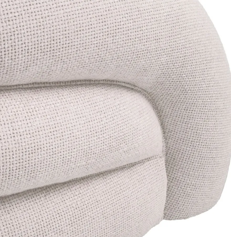 Casa Padrino Luxus Sofa Weiß / Schwarz 220 x 92 x H. 65 cm - Wohnzimmer Sofa - Hotel Sofa - Wohnzimmer Möbel - Hotel Möbel - Luxus Möbel - Luxus Einrichtung