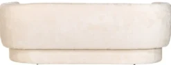 Casa Padrino Luxus Sofa Weiß 210 x 85 x H. 73 cm - Wohnzimmer Sofa - Wohnzimmer Möbel - Luxus Möbel - Wohnzimmer Einrichtung - Luxus Einrichtung - Luxus Qualität