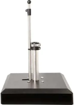 Casa Padrino Luxus Sonnenschirmständer Anthrazit - Fahrbarer Schirmständer aus Aluminium mit Schnellspannung - 55 x 55 cm, 65 kg
