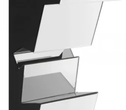 Casa Padrino Luxus Spiegelglas Konsole 120 x 40 x H. 90 cm - Glänzendes Designermöbel für gehobene Wohnräume