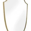Casa Padrino Luxus Spiegel Messing 61 x H. 72 cm - Designer Wandspiegel