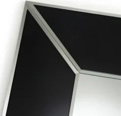 Casa Padrino Luxus Spiegel Schwarz 90 x H. 90 cm - Luxus Möbel & Accessoires