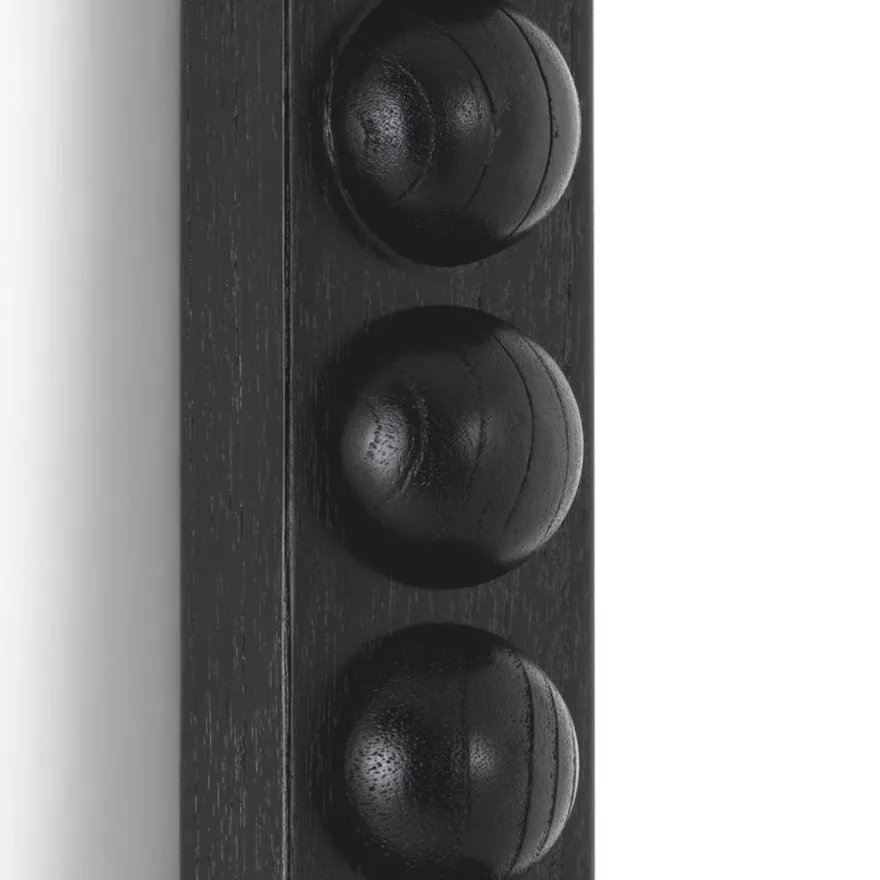 Casa Padrino Luxus Spiegel Schwarz H. 245 cm - Großer Luxus Wandspiegel