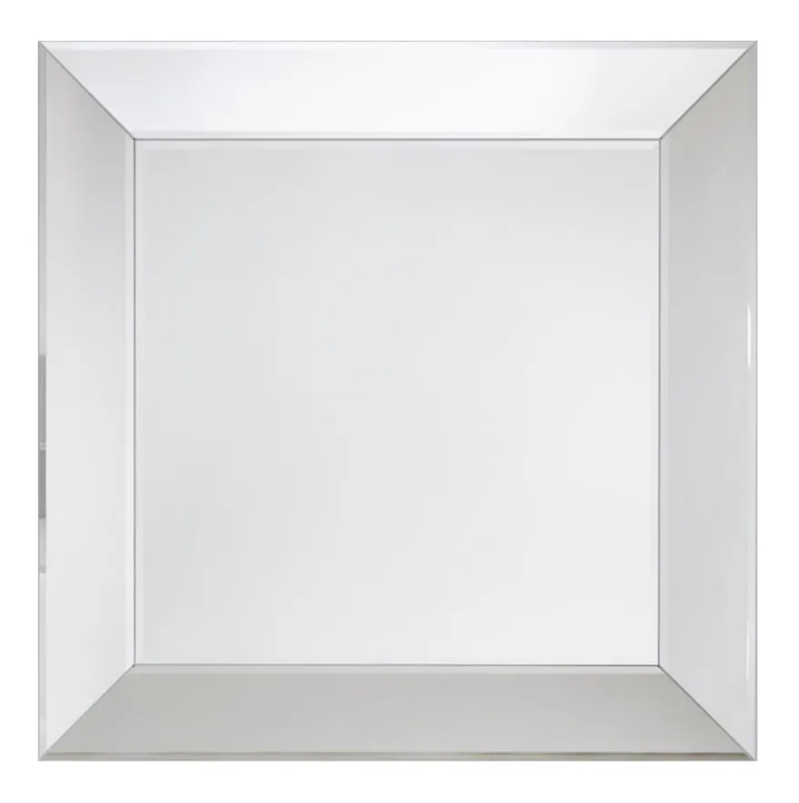 Casa Padrino Luxus Spiegel / Wandspiegel 89 x H. 89 cm - Luxus Kollektion
