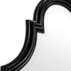 Casa Padrino Luxus Spiegel / Wandspiegel Schwarz 55 x H. 200 cm - Limited Edition