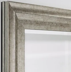 Casa Padrino Luxus Spiegel / Wandspiegel Antik Silber 84 x H. 184 cm - Deko Accessoires