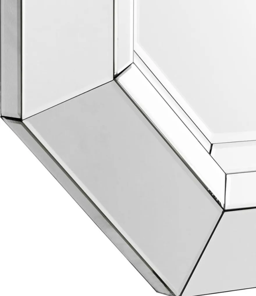 Casa Padrino Luxus Spiegel / Wandspiegel 68 x H. 68 cm - Luxus Kollektion