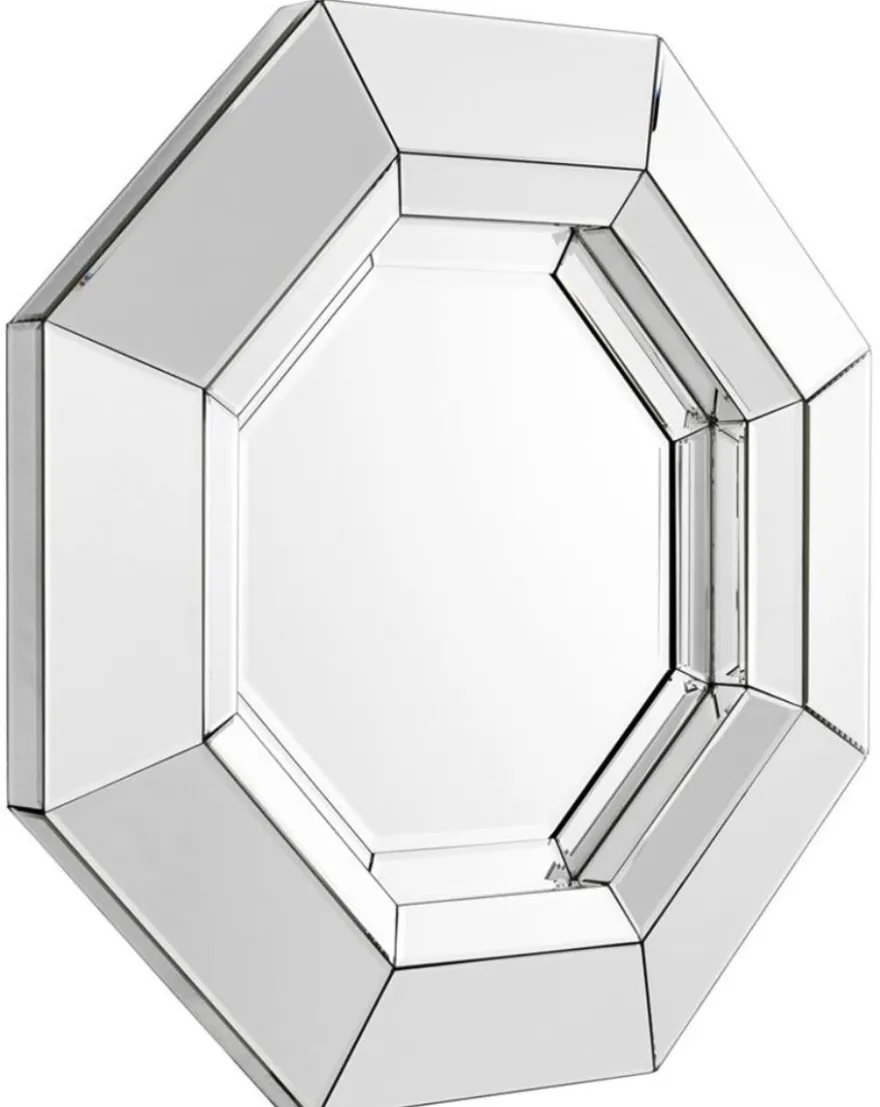 Casa Padrino Luxus Spiegel / Wandspiegel 68 x H. 68 cm - Luxus Kollektion